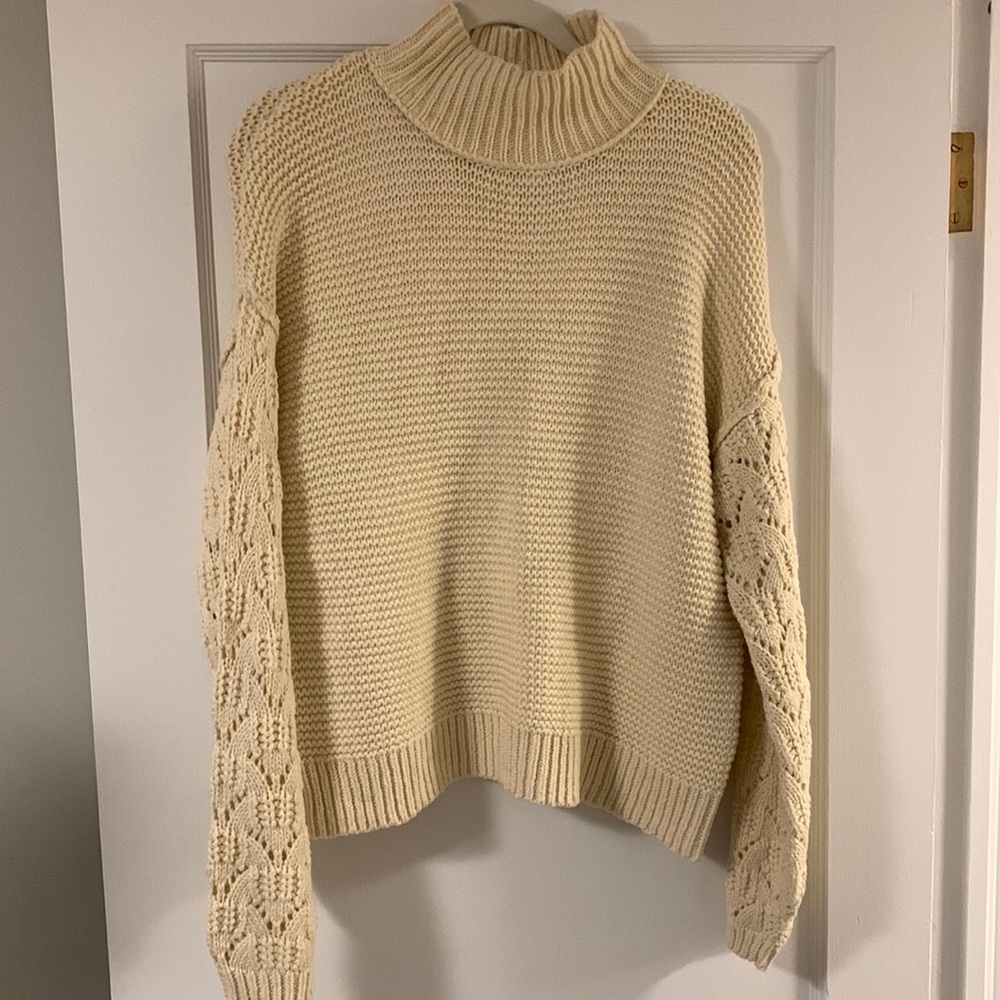 Cream Knit Sweater
